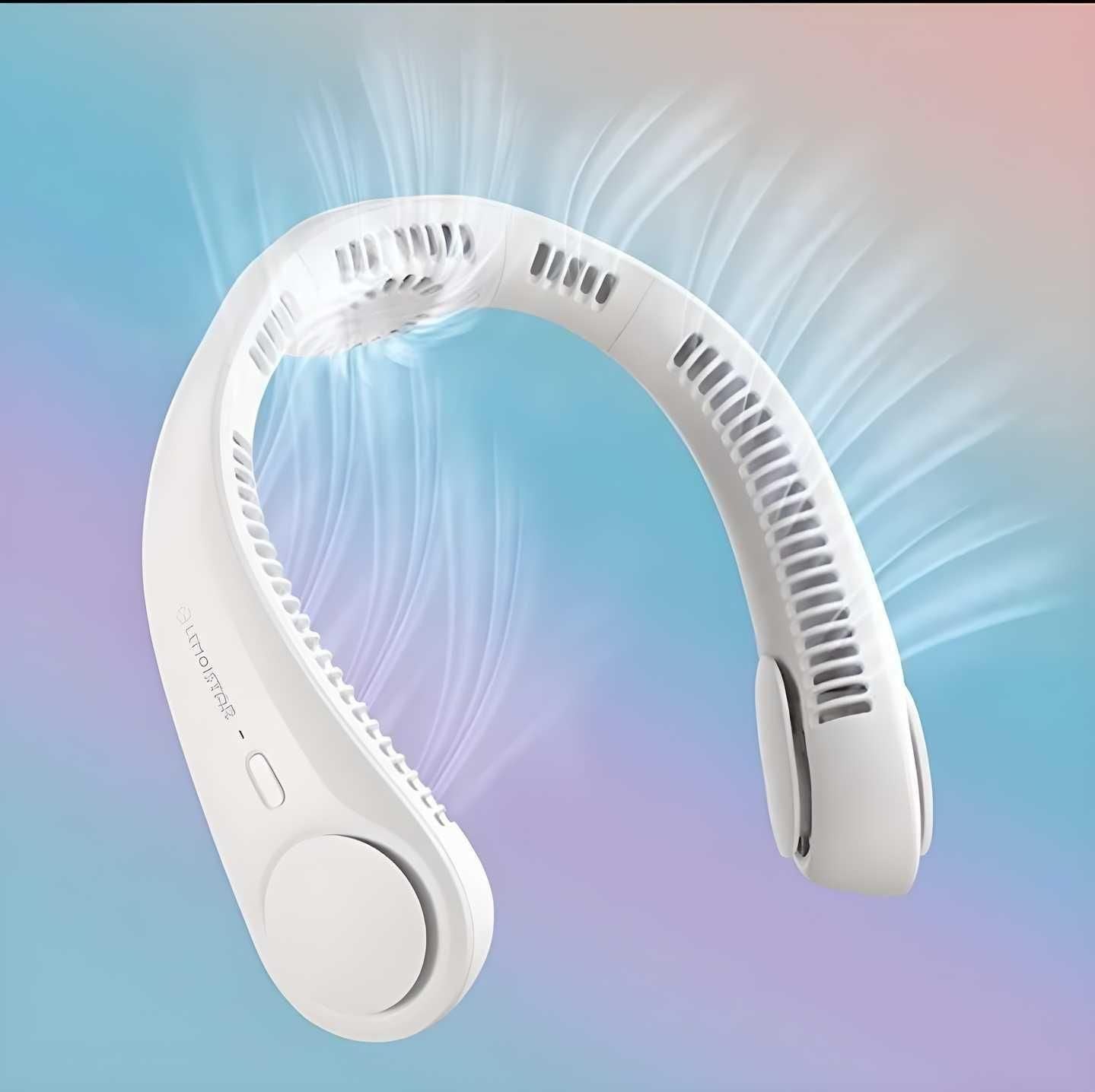 AirHalo USB Neck Fan with 360° Flow