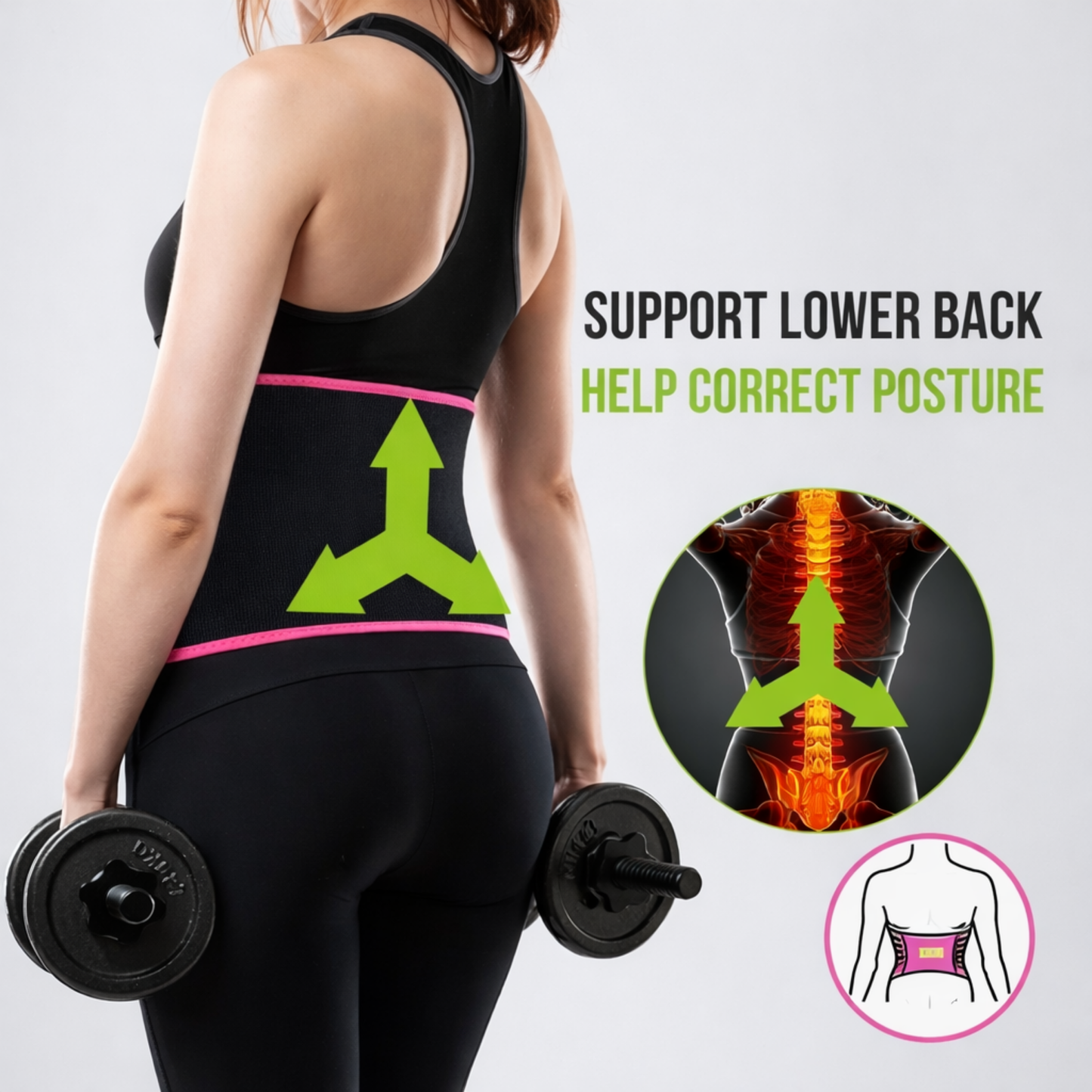 ThermaSculpt Fat-Burn Waist Belt 🔥