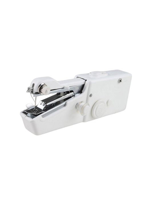 Stitch Handheld Cordless Portable White Sewing Machine